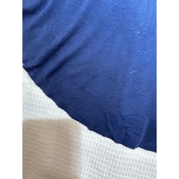 Hollister Must Have Collection Women's Blue Tie Dye Ombre Flowy Tee Size M - Picture 6 of 9